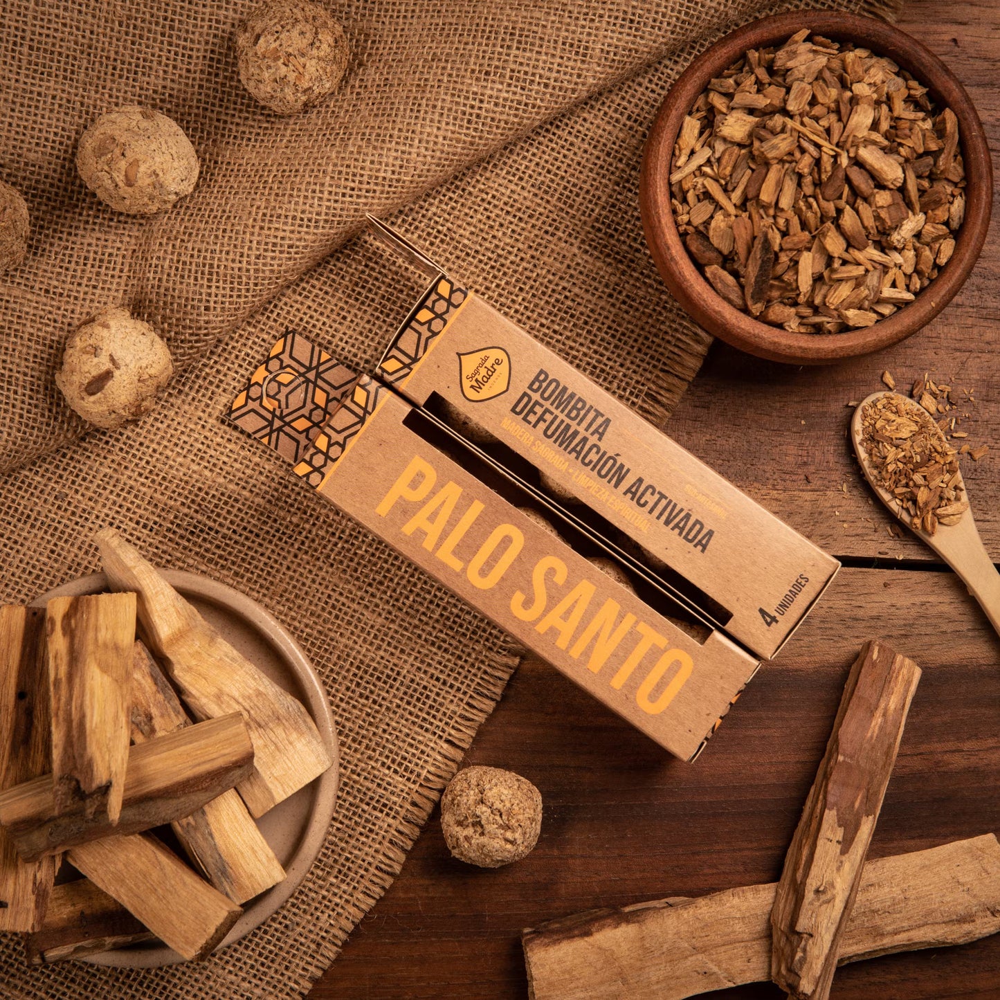 Bombas de Incienso Palo Santo