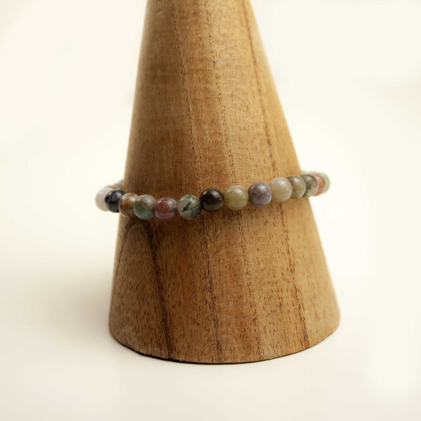 Pulsera Ágata India Fortaleza y Calma
