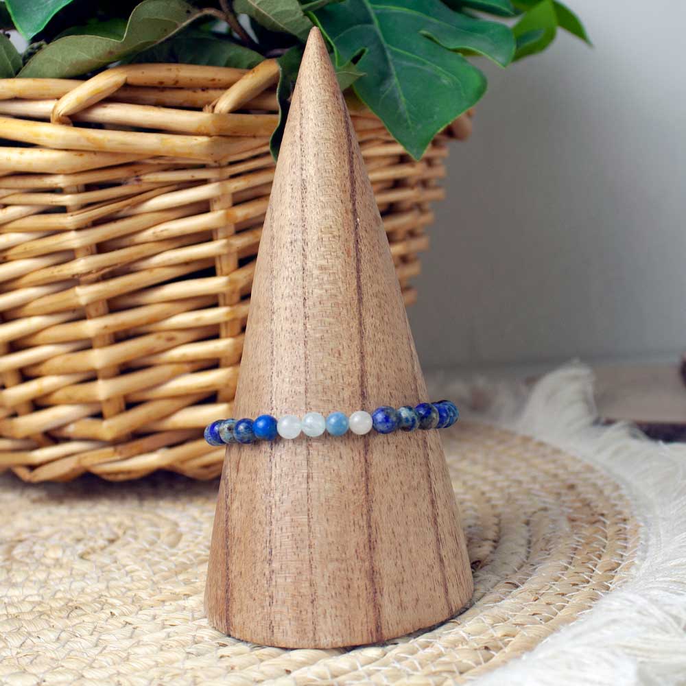 Pulsera Lapislázuli y Morganita