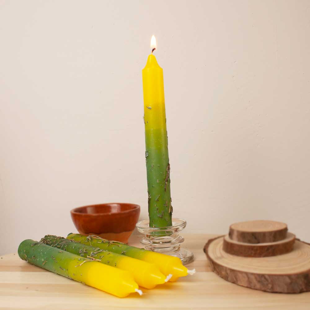 Vela-ritualizada_amarilla-verde_kibanashop