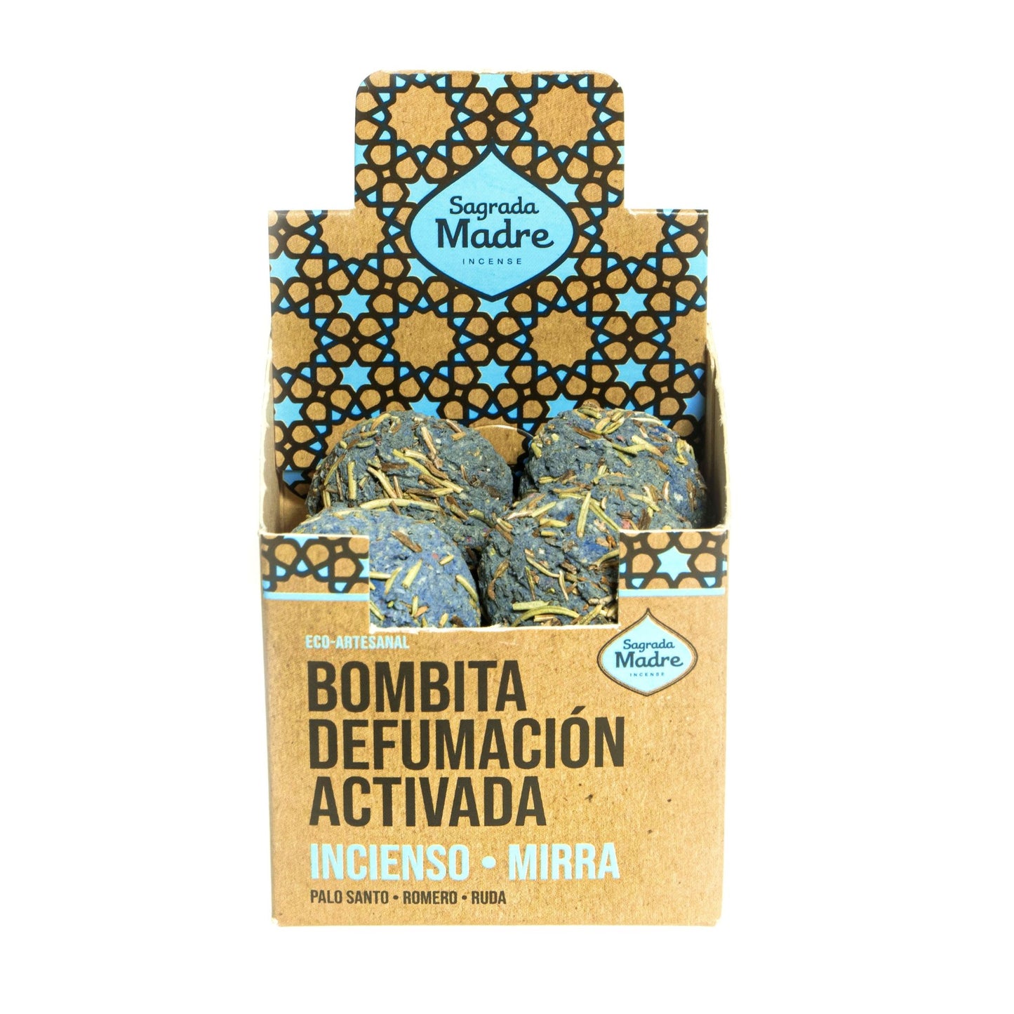 Caja de 8 Bombitas de Incienso Mirra