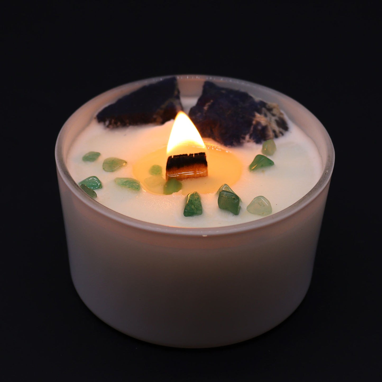 Velas de Cristal - Chakra de la garganta