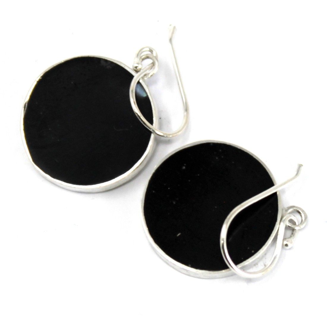 Pendientes Árbol de la Vida 15mm | Abulón y Plata