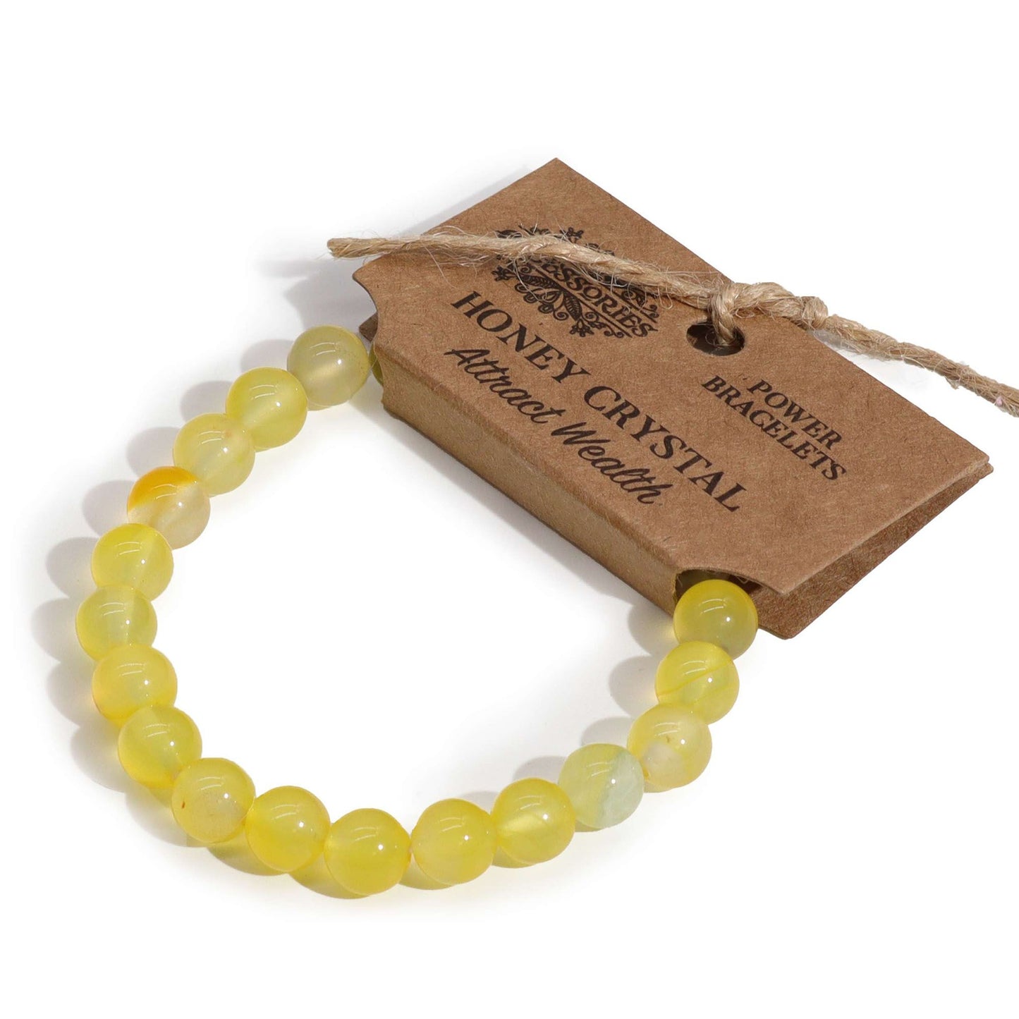 Pulsera Cristal de miel | Energía y Vitalidad