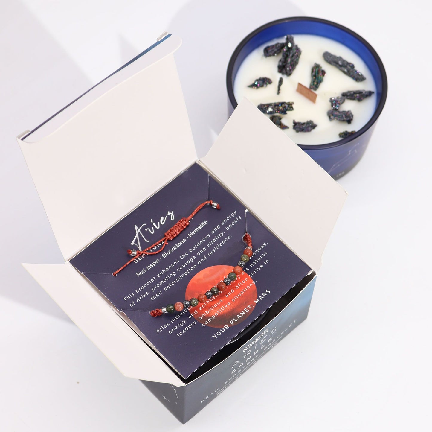 Vela del Zodiaco con Pulsera - Aries