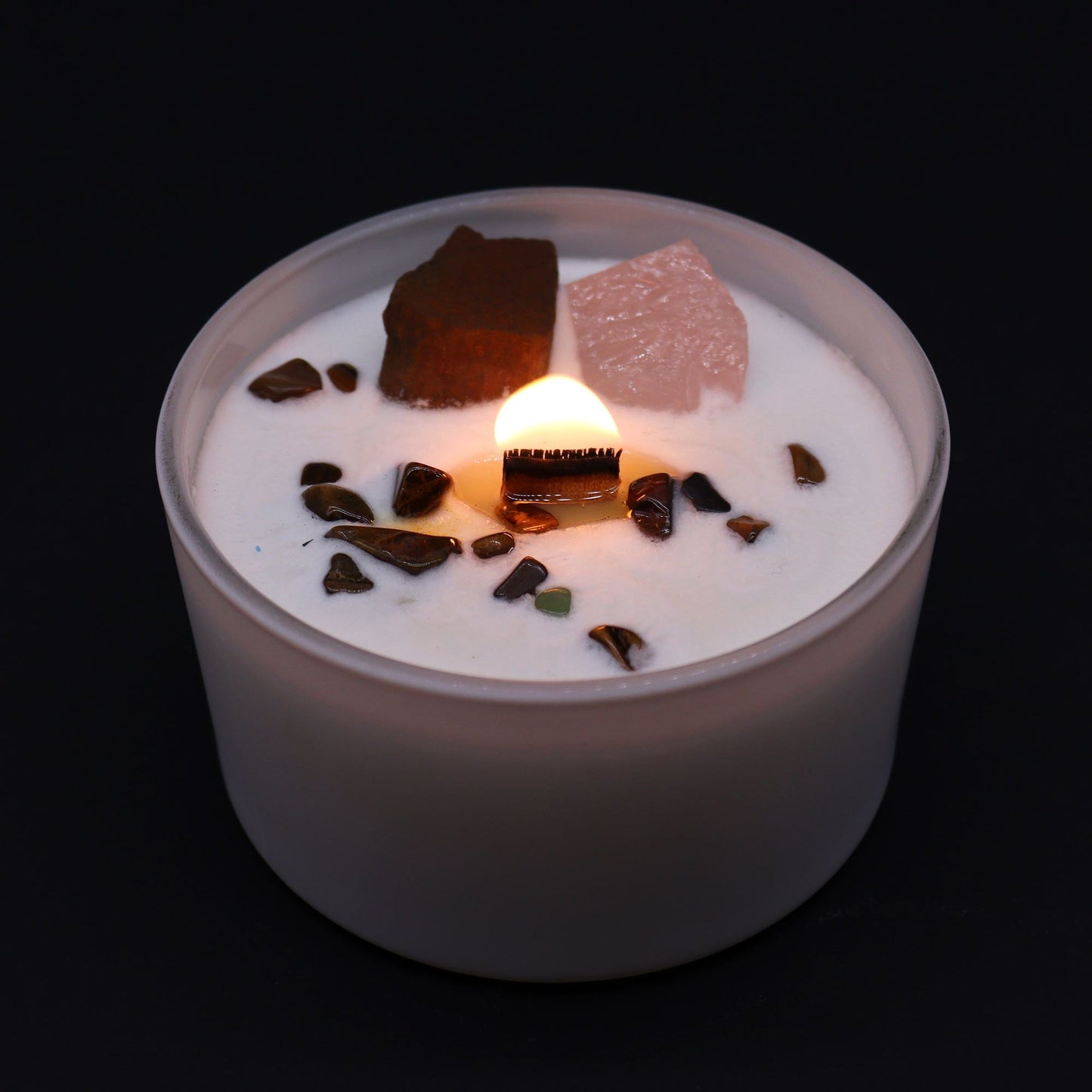 Velas de Cristal - Chakra Sagrado