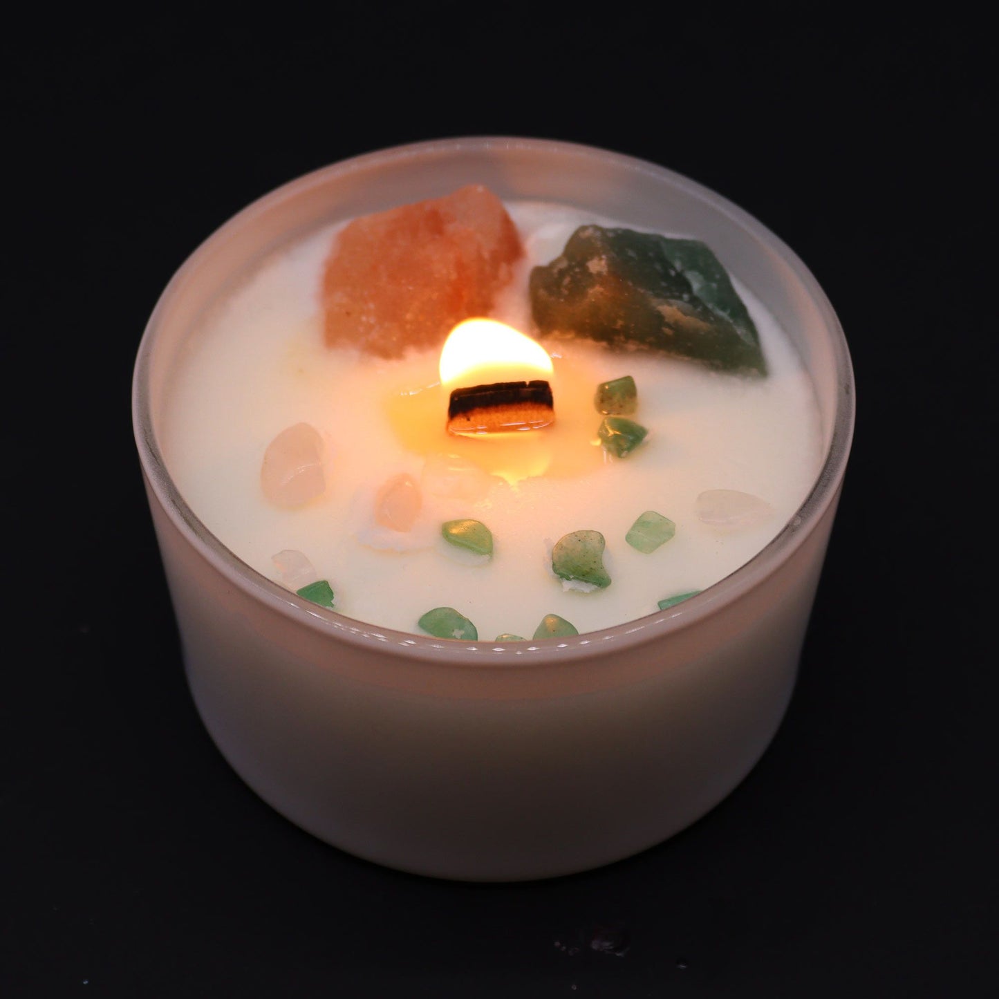 Velas de Cristal - Chakra del corazón