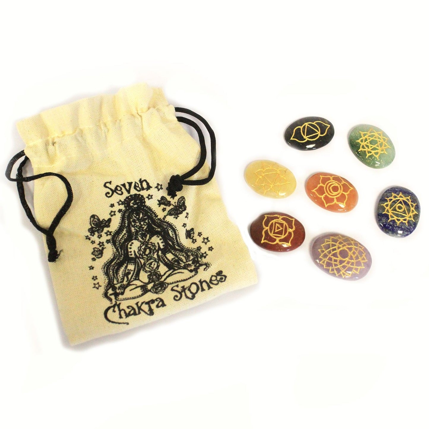 Kit Piedras 7 Chakras
