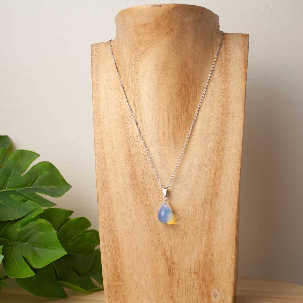 Colgante Gota Opalina | Tranquilidad y Equilibrio