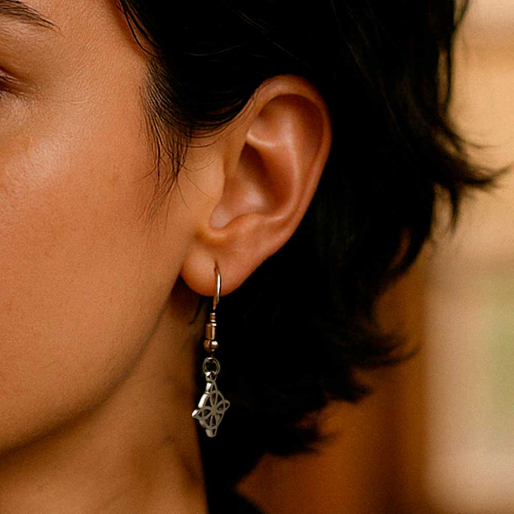 pendientes nudo de bruja