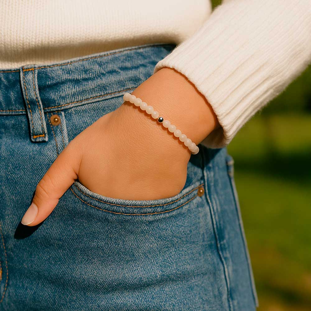 Pulsera Cuarzo Blanco | Purificación Energética