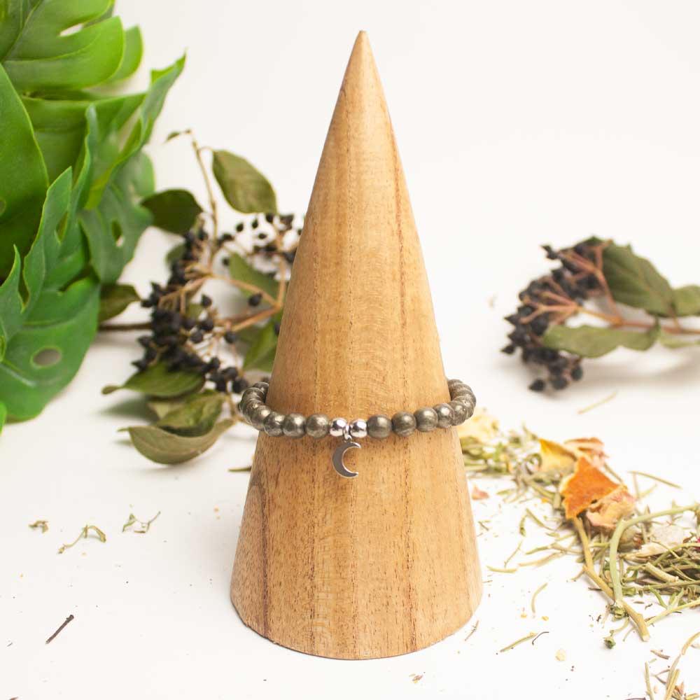 Pulsera Pirita Moon | Abundancia Mágica