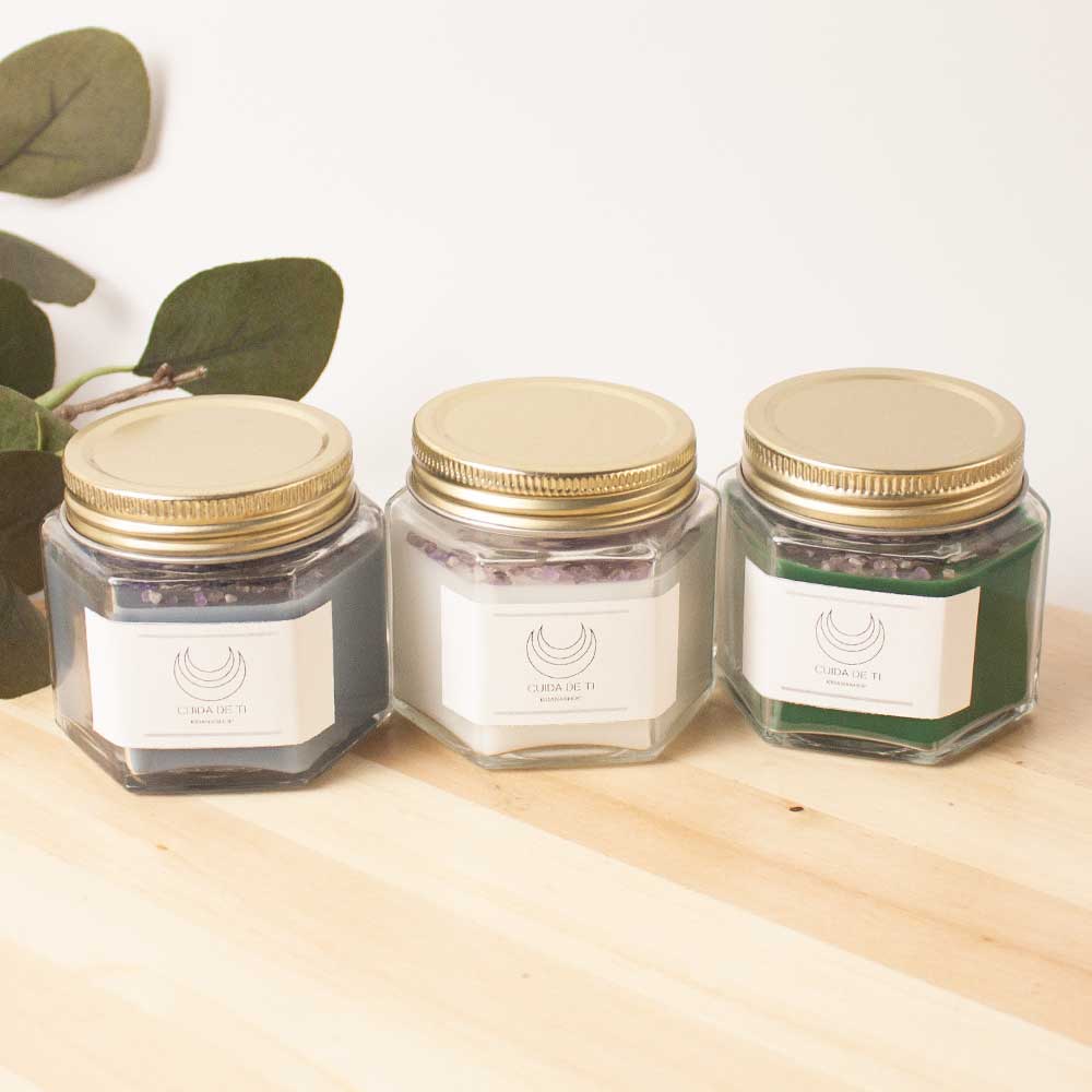 Velas Aromáticas Vainilla - Pino - Bamboo