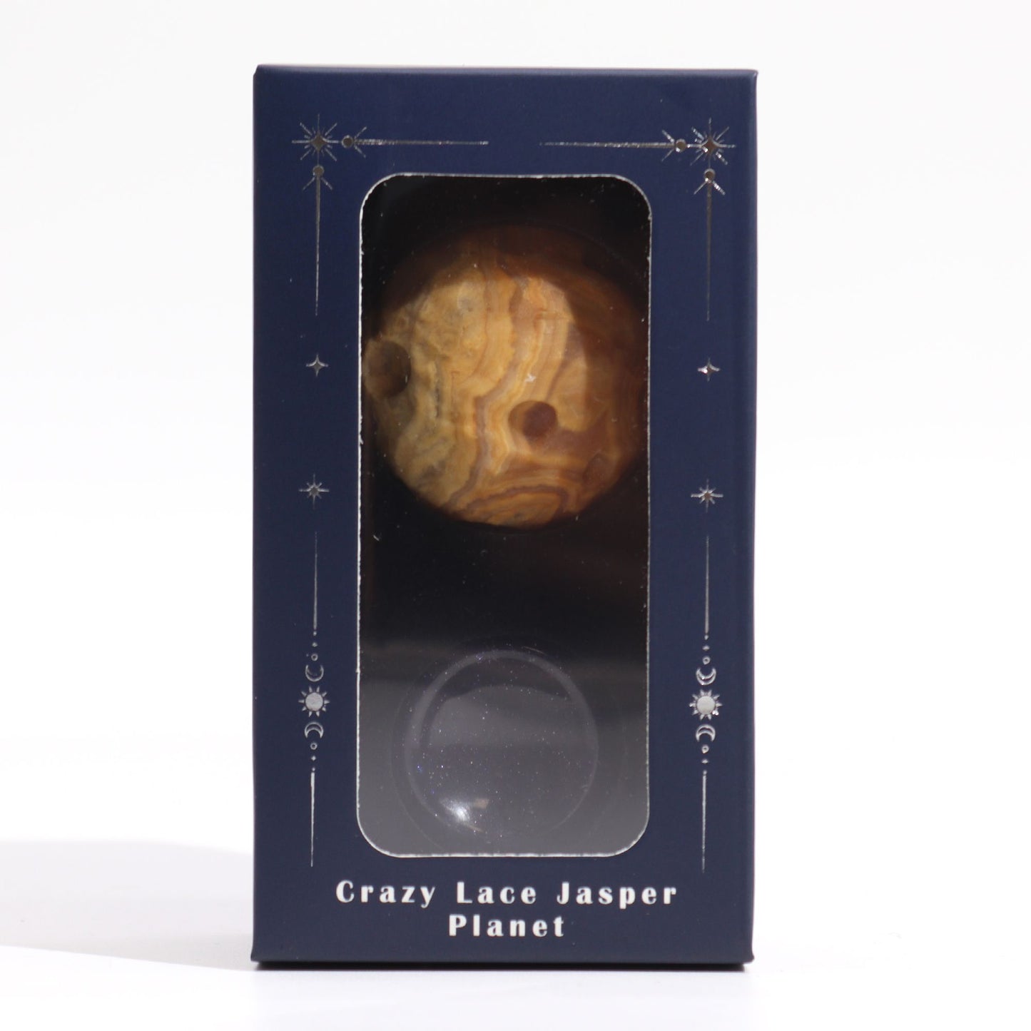 Planeta de Jaspe con Soporte (Mercurio) – 40 mm