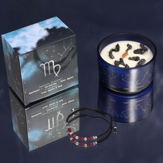 Vela del Zodiaco con Pulsera - Virgo
