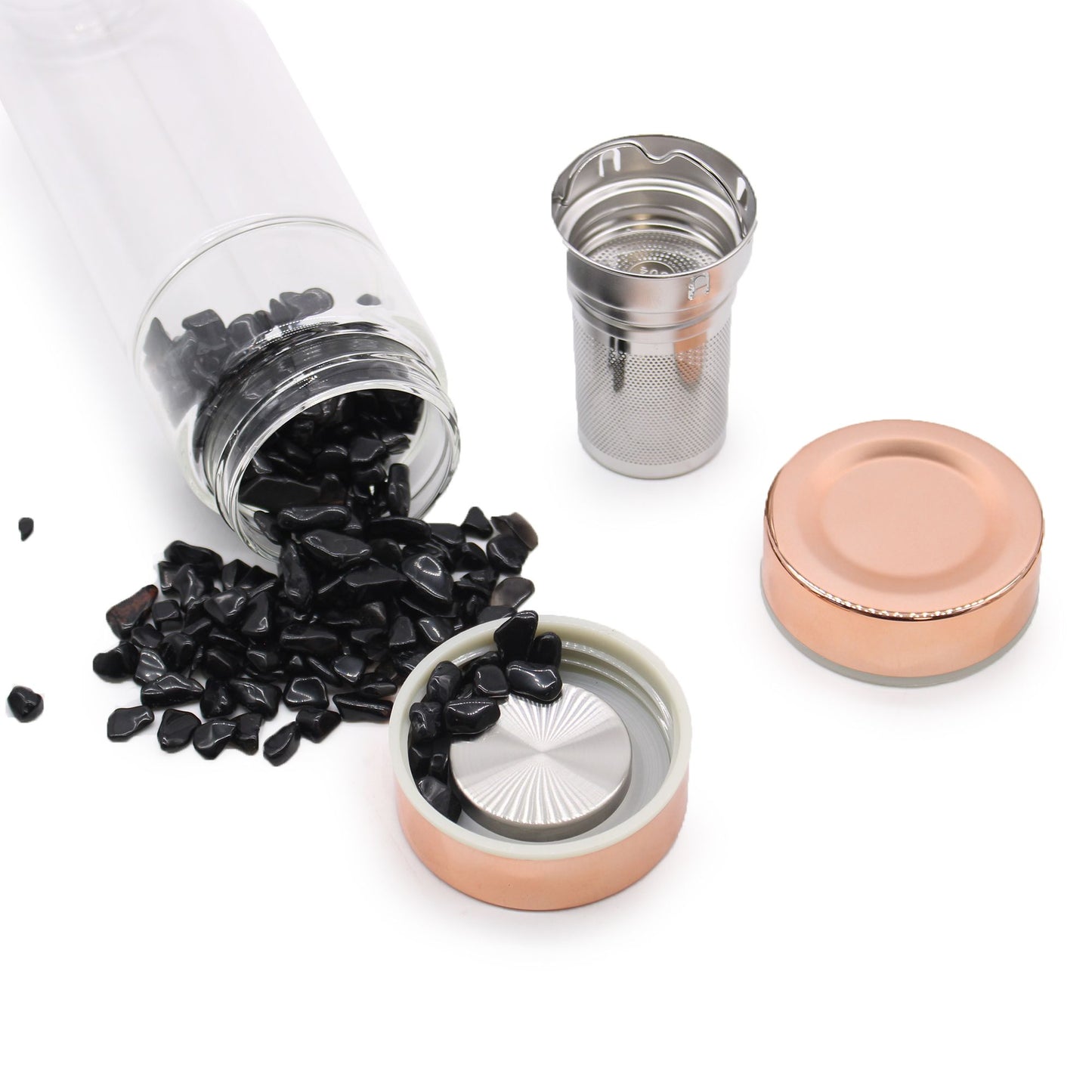 Botella de Cristal para Té - Onix