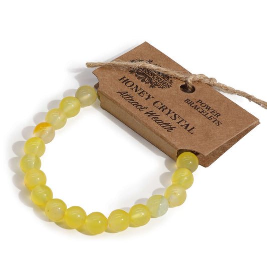 Pulsera Cristal de miel | Energía y Vitalidad