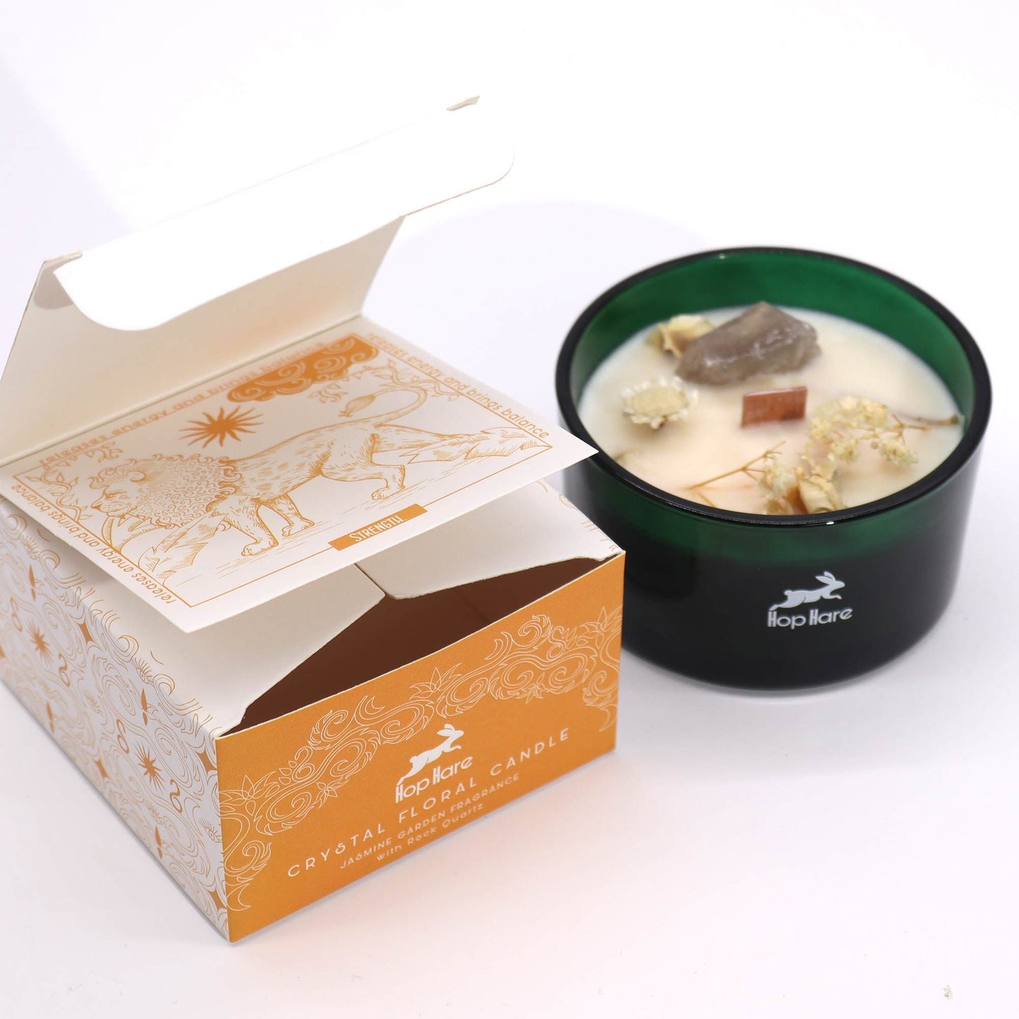 - Vela Flor Mágica de Cristal Hop Hare - Leon