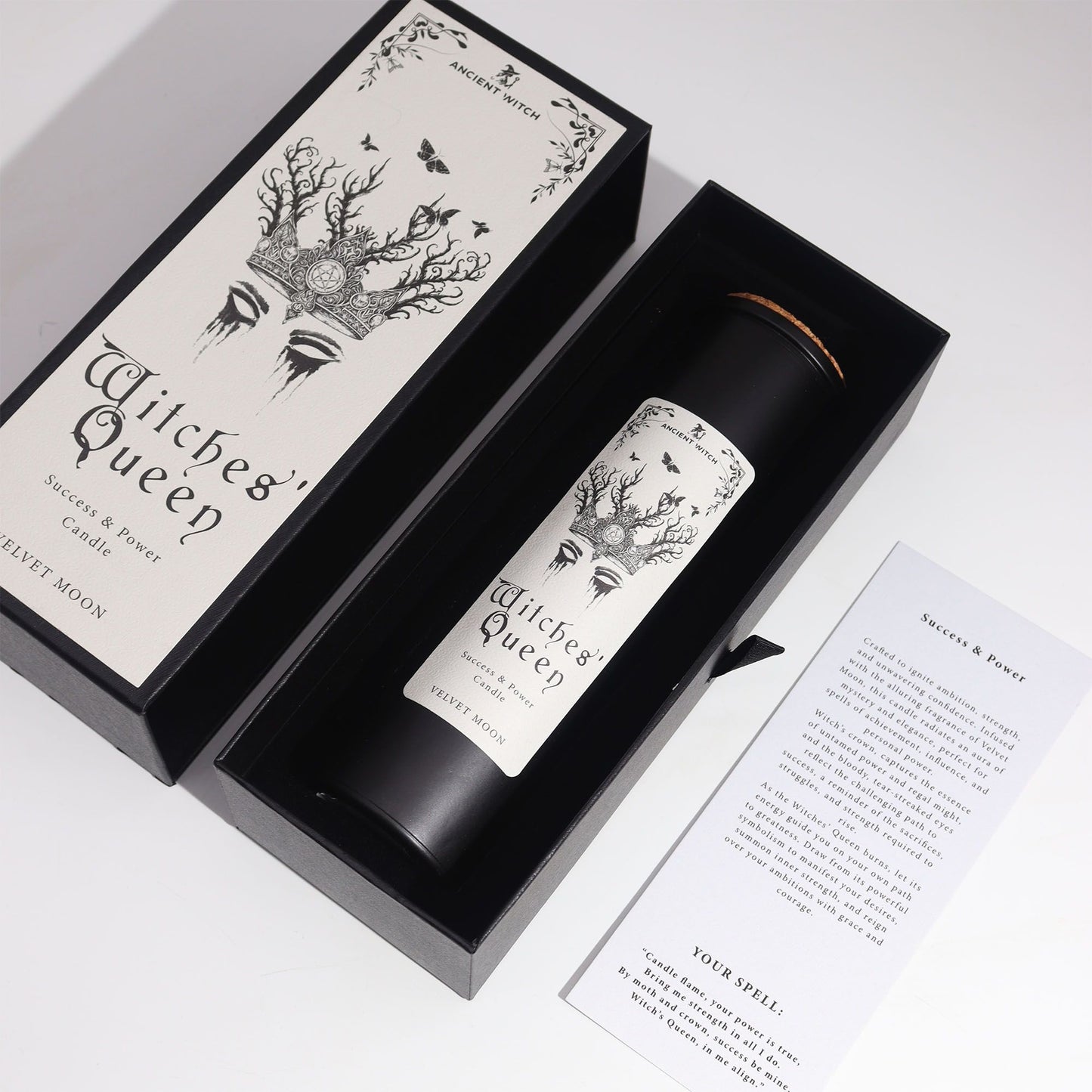 Velas Purificadoras para Brujas - Velvet Moon - Reina de las brujas