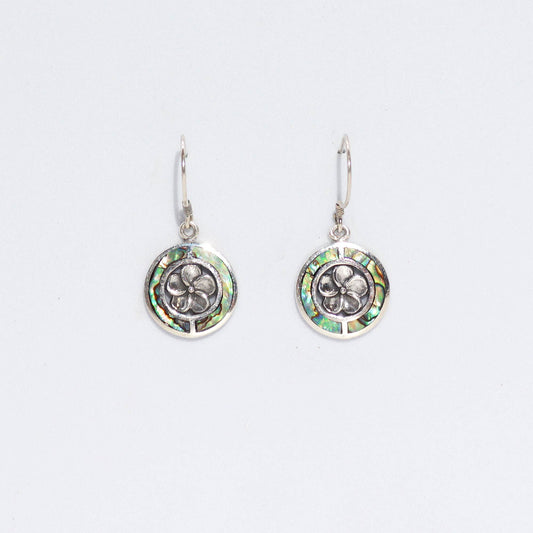 Pendientes Frangipani | Abalón y Plata