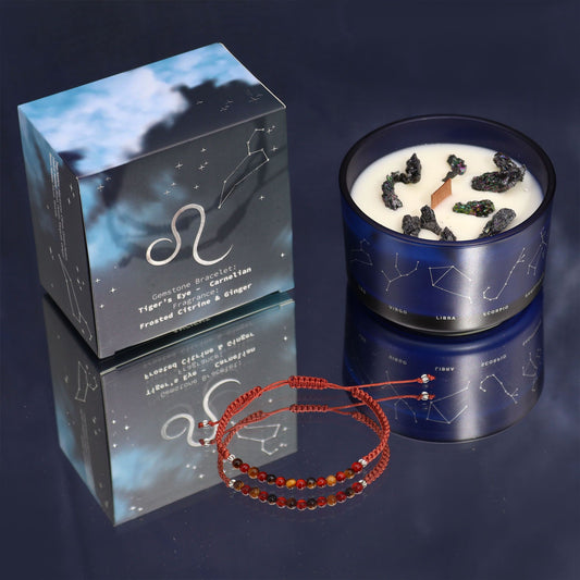 Vela del Zodiaco con Pulsera - Leo